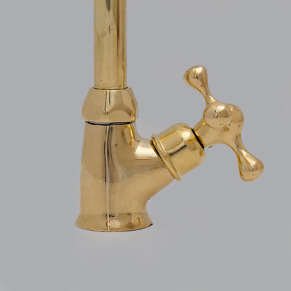 Heritage - Unlacquered Brass Single Hole Sink Faucet