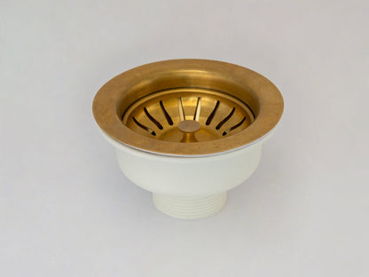 Heritage - Unlacquered Brass Sink Strainer