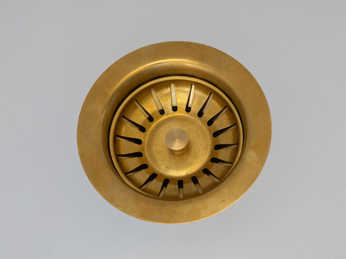 Heritage - Unlacquered Brass Sink Strainer