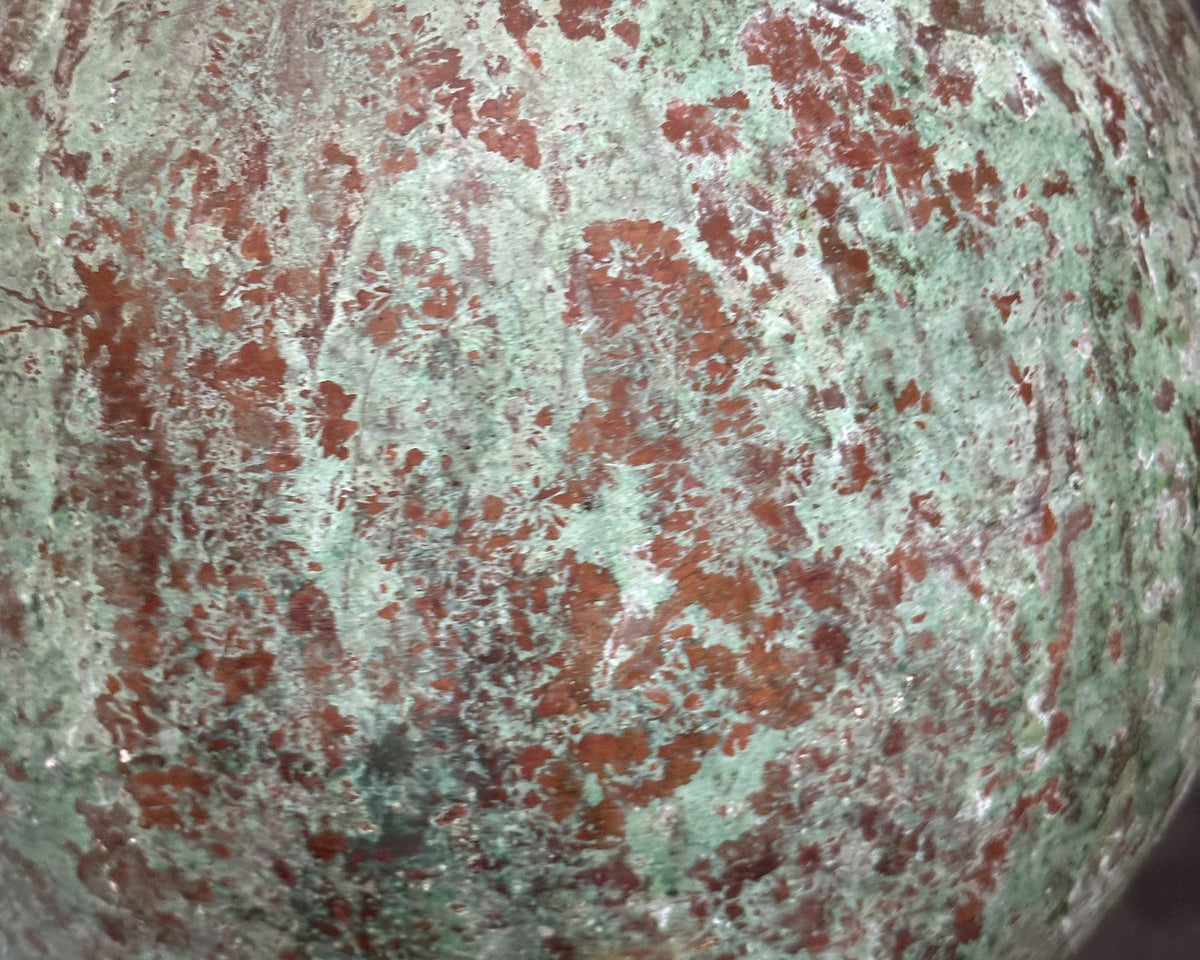 Oxidized Copper Pendant Light ,Green Patina Style