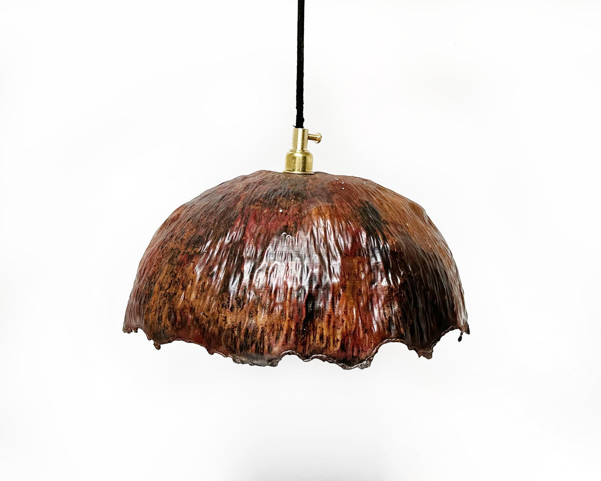 Rustic Copper Island Kitchen Lighting, Copper Farmhouse Lighting