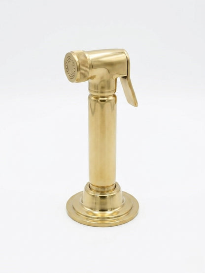 Solid Brass Bidet Spray Kit - Luxury Handheld Bathroom Diaper & Hand Bidet Sprayer Set
