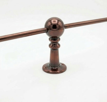 Noble Brass Dark Copper Gallery Rail