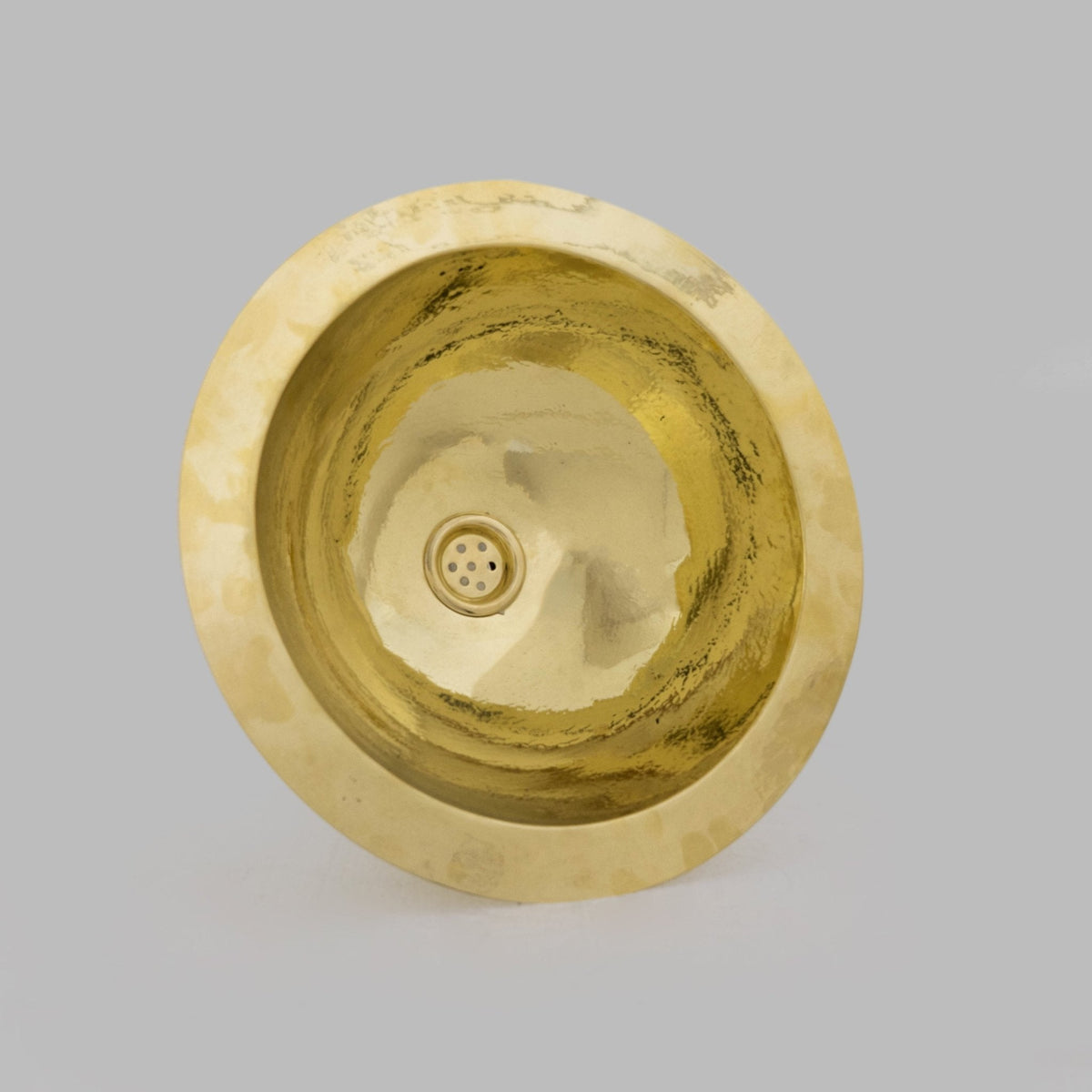 Solid Brass Hammered Sink, Bathroom Sink, Powder Room Sink, Handmade Undermount Sink