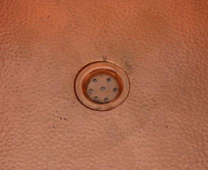 Handcrafted Hammered Undermount Sink  | Bar, Island & Outdoor