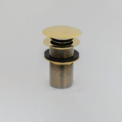 Unlacquered Brass Floor-Mounted S-Trap | Exposed Plumbing Kit