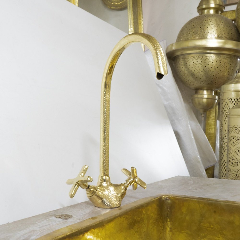 Brass Gooseneck Brass Faucet