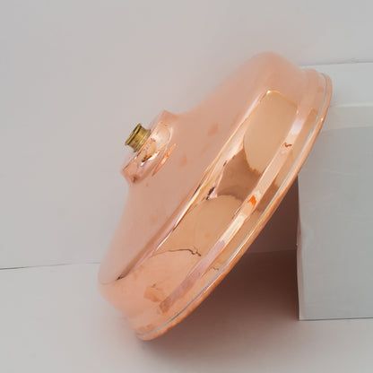 Unlacquered Copper Rain Shower Head | 12" Round