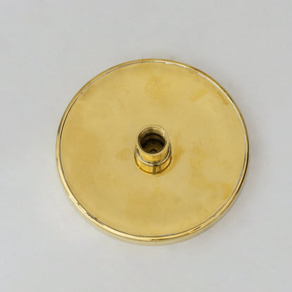 Unlacquered Solid Brass Rain Shower Head, Round Handcrafted Vintage Showerhead