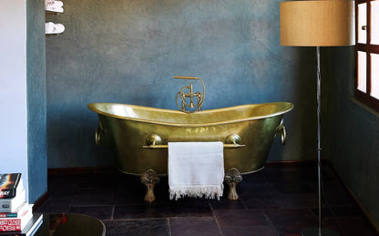 Freestanding Brass Clawfoot Bathtub