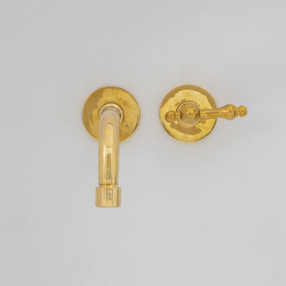 Wall Mount Cold Faucet, Unlacquered Brass Wall Mount Cold Water Tap